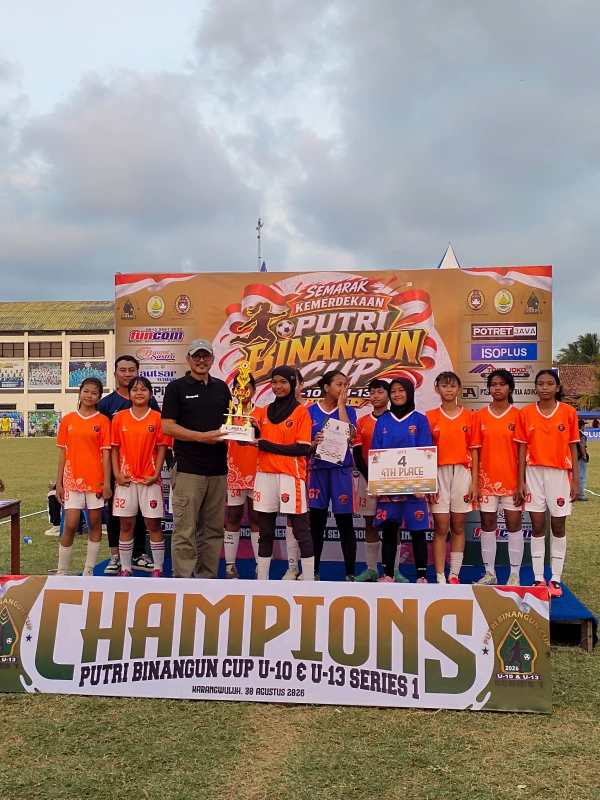 Putri Binangun Cup U-10 dan U-13 Series 1 Tahun 2026